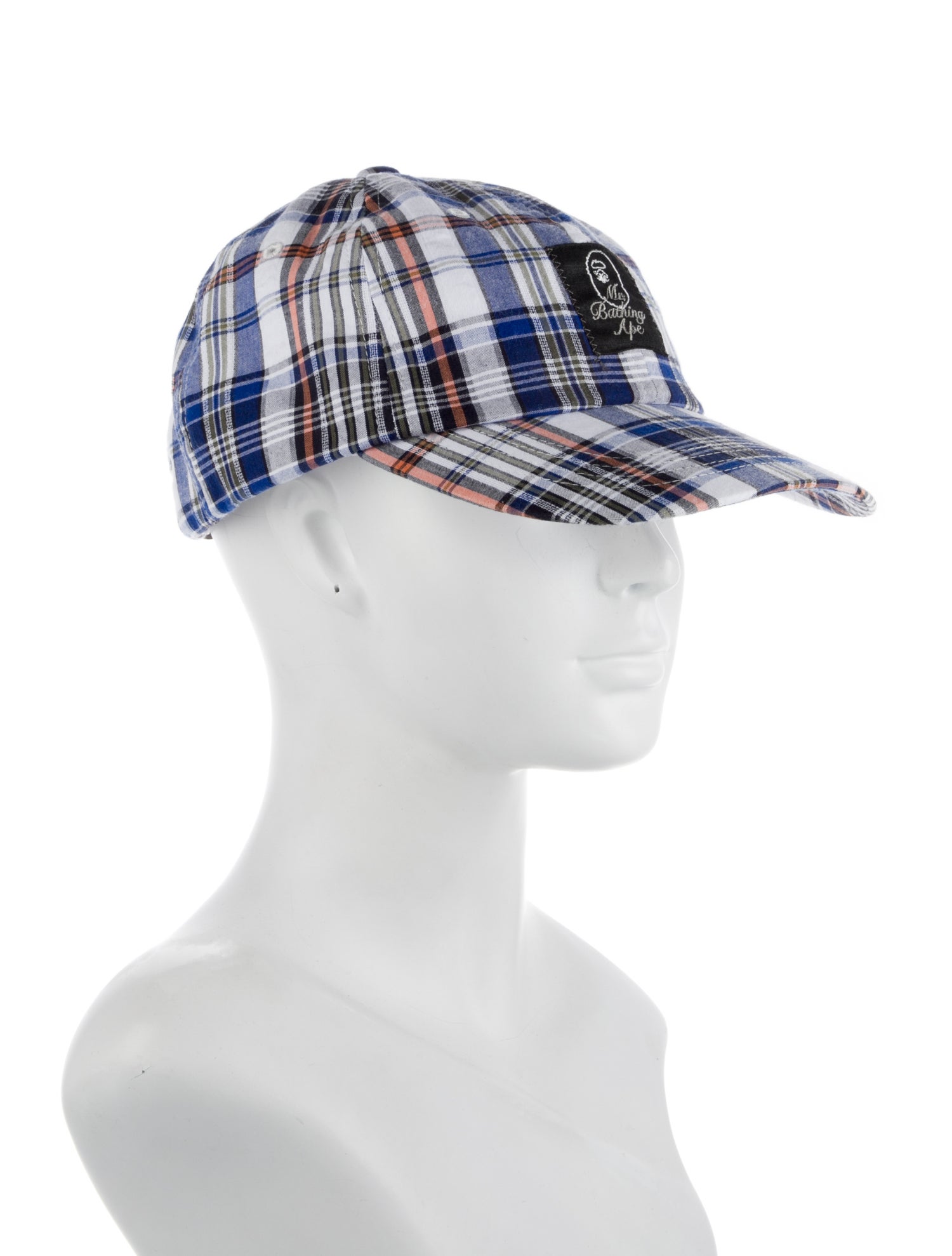 A Bathing Ape Mr. Bathing Ape Plaid Cap