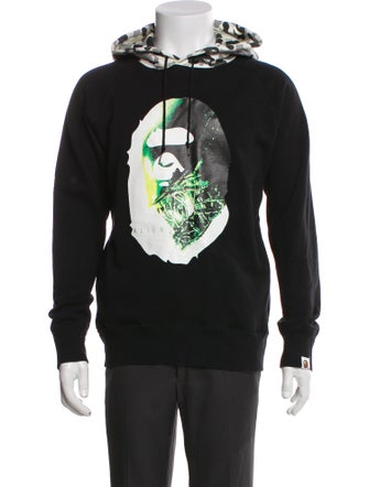 A Bathing Ape x Alien Graphic Print Hoodie
