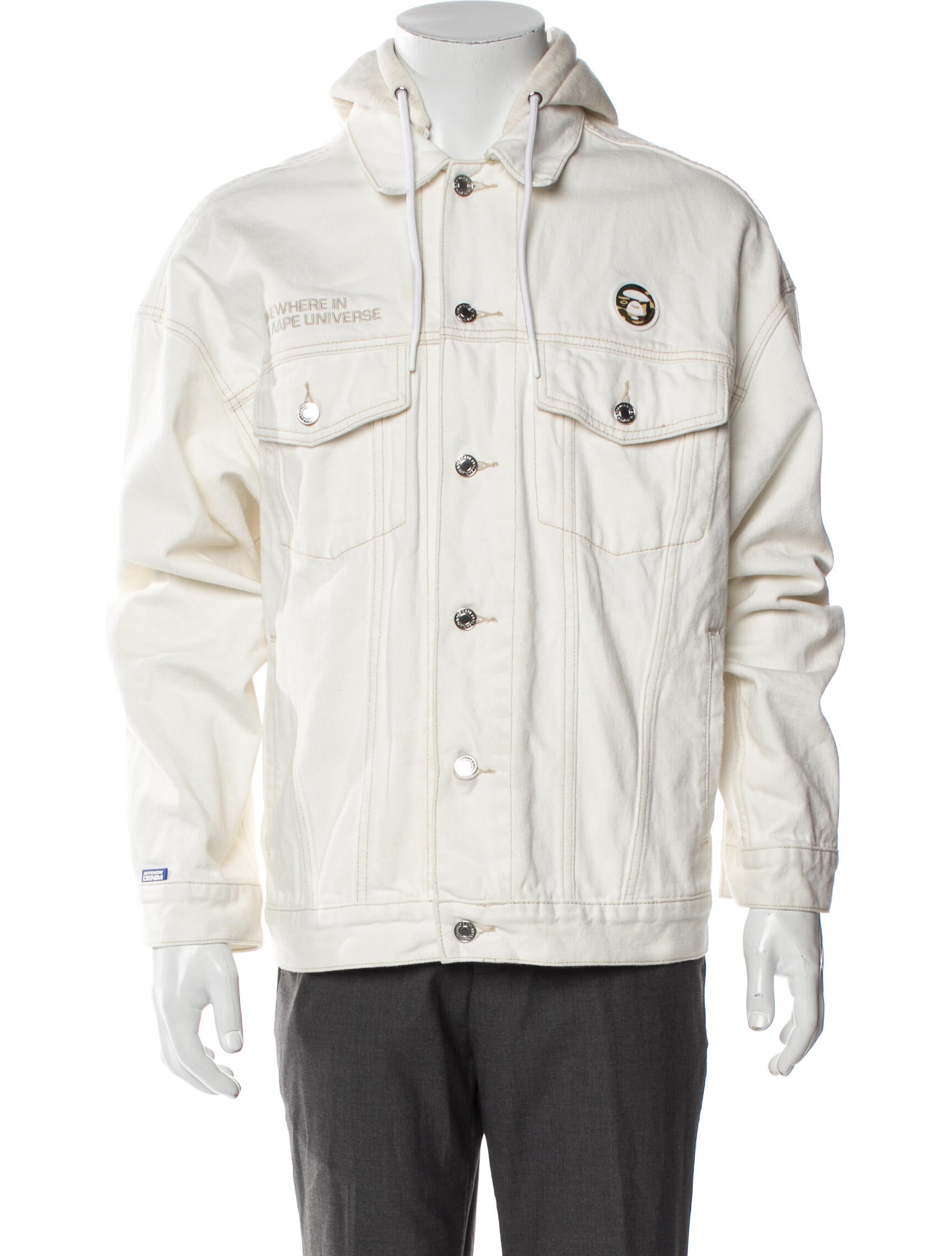 Aape by A Bathing Ape MOONFACE Denim Jacket