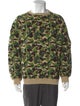 A Bathing Ape Baby Milo Camo Printed Pullover
