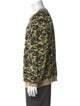 A Bathing Ape Baby Milo Camo Printed Pullover
