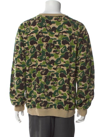 A Bathing Ape Baby Milo Camo Printed Pullover