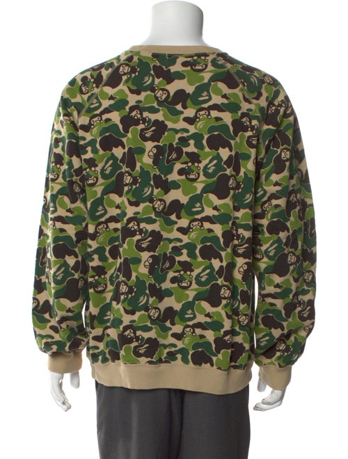 A Bathing Ape Baby Milo Camo Printed Pullover