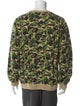 A Bathing Ape Baby Milo Camo Printed Pullover