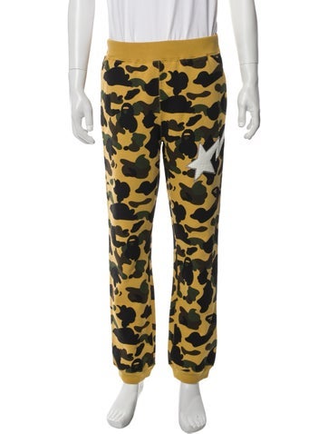 A Bathing Ape Lounge & Sleepwear 1st Camo Printed Bottoms S