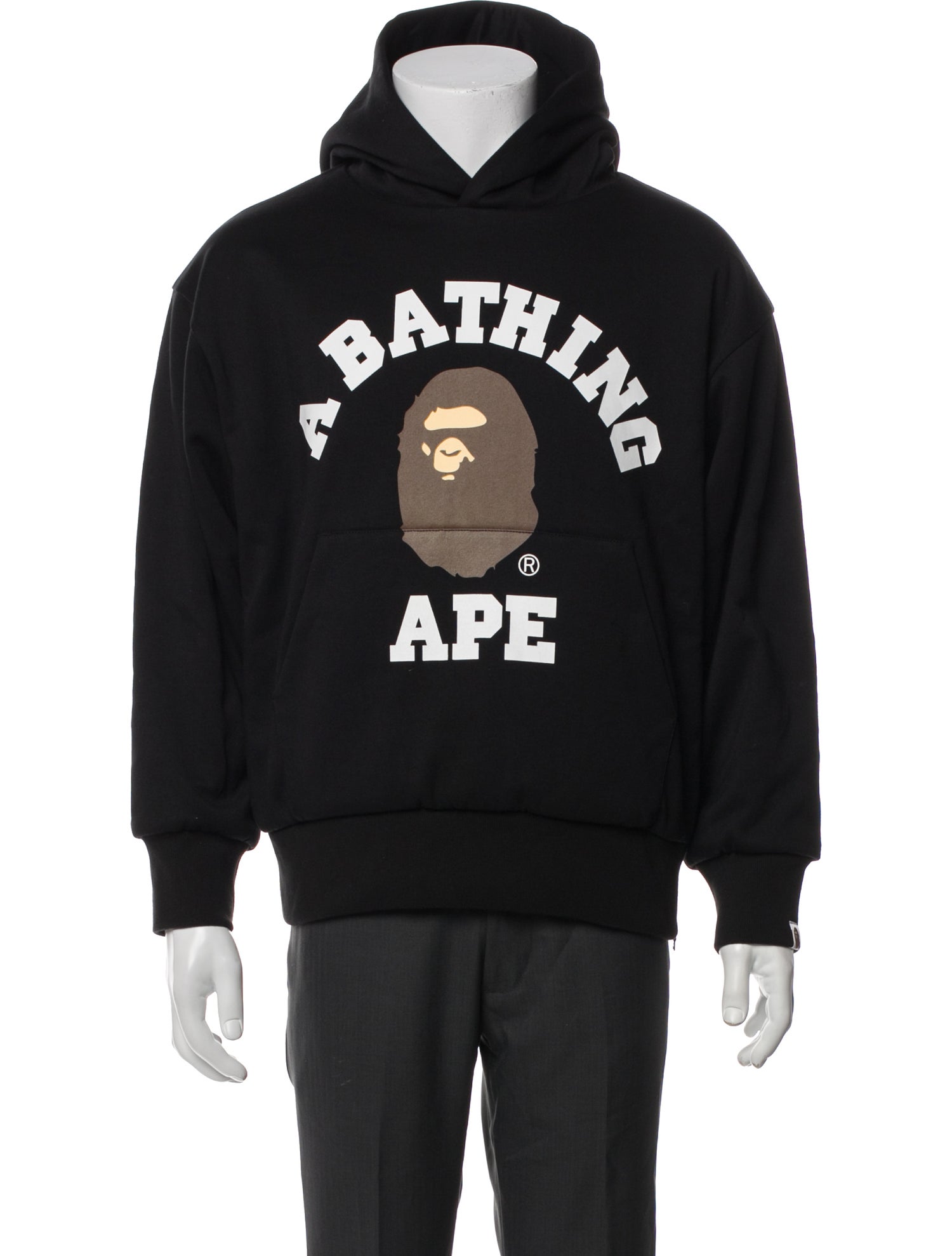 A Bathing Ape Graphic Print Crew Neck Hoodie w/ Tags