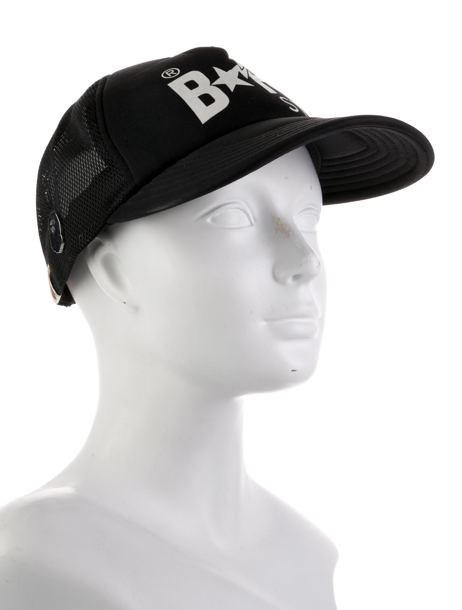 A Bathing Ape 'Bape Sta' Mesh Trucker Hat