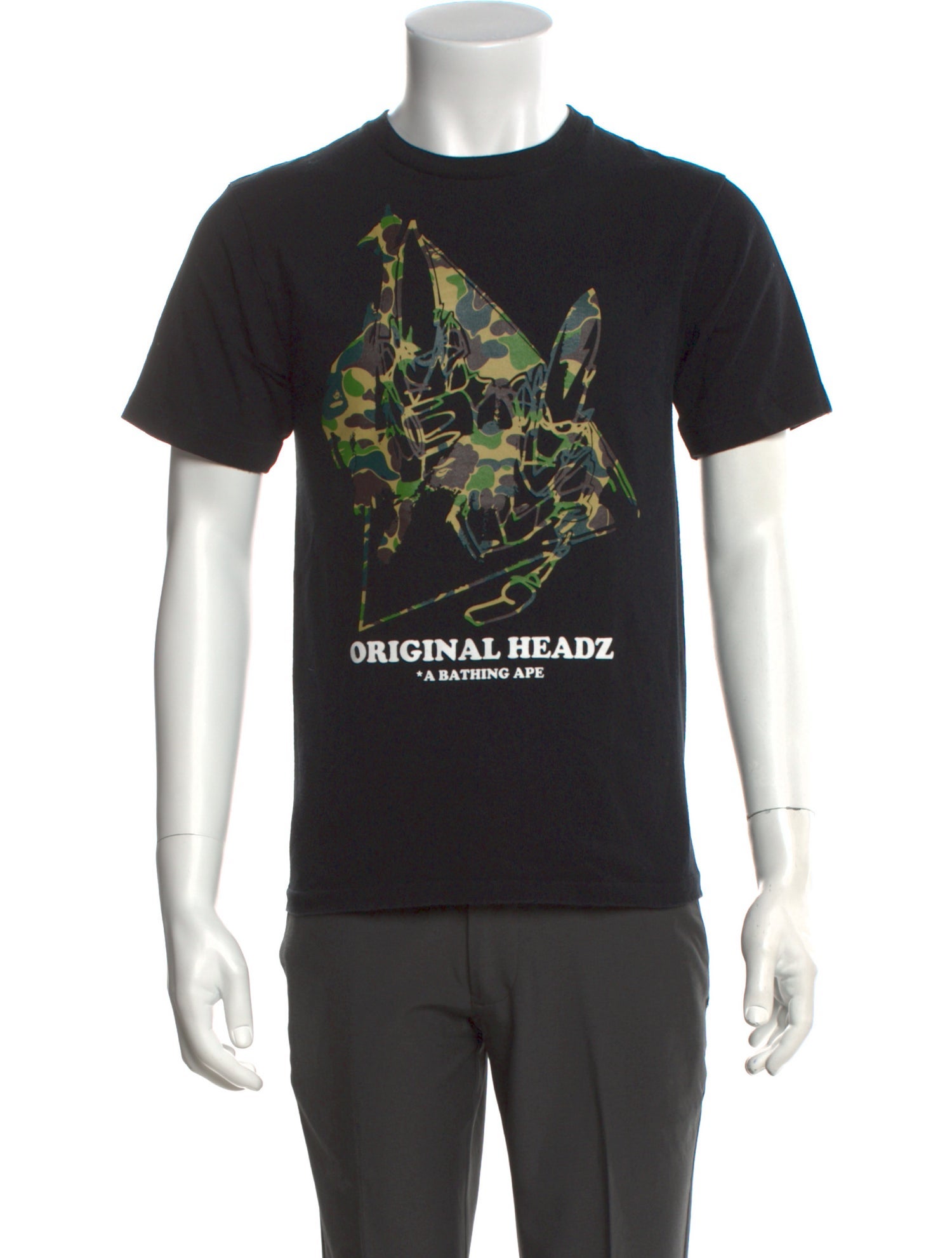 BAPE 2021 x UNKLE/MO WAX 'Original Headz' T-Shirt