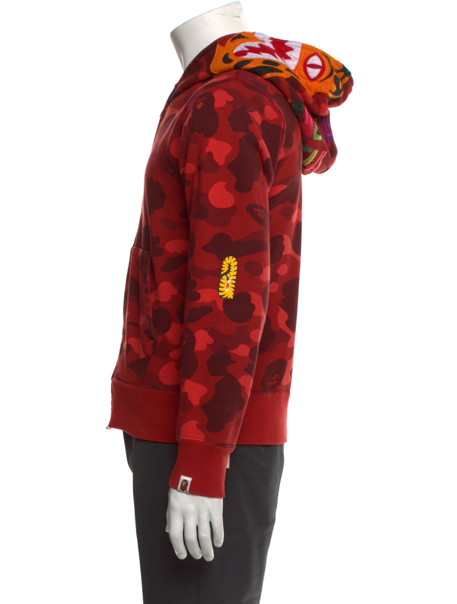 BAPE Camo Shark 'Funthera Militia' Printed Hoodie