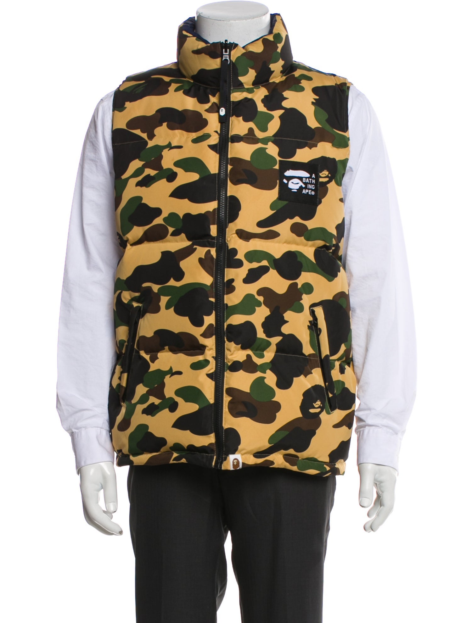 A Bathing Ape 1st Camo Printed Vest