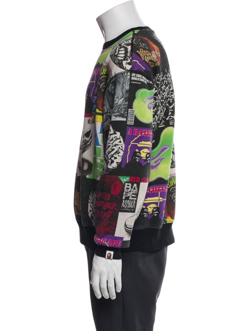 A Bathing Ape Album Monogram Printed Pullover