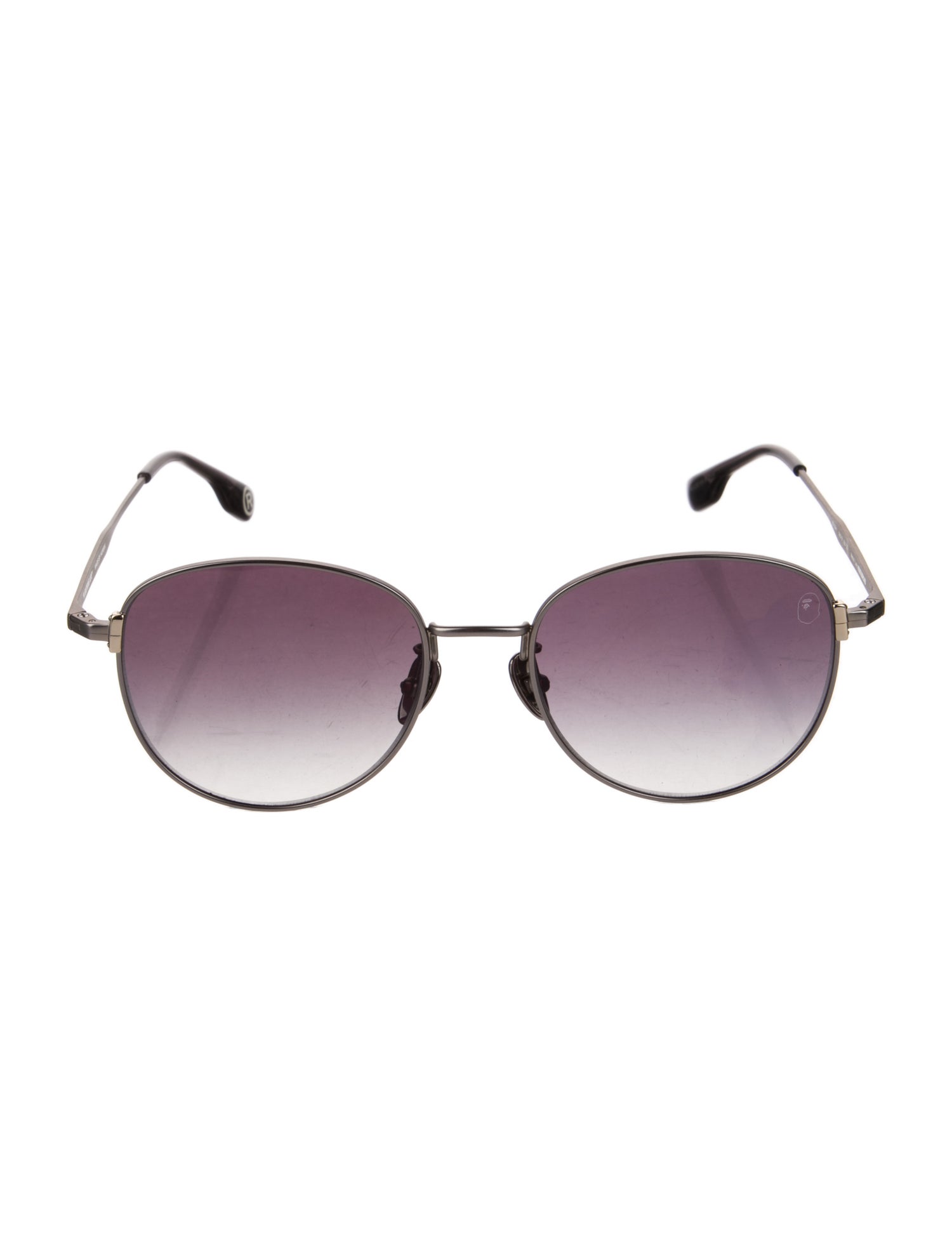 A Bathing Ape Camo Round Sunglasses