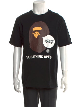 A Bathing Ape 'Bape Store Kyoto' Graphic Print T-Shirt