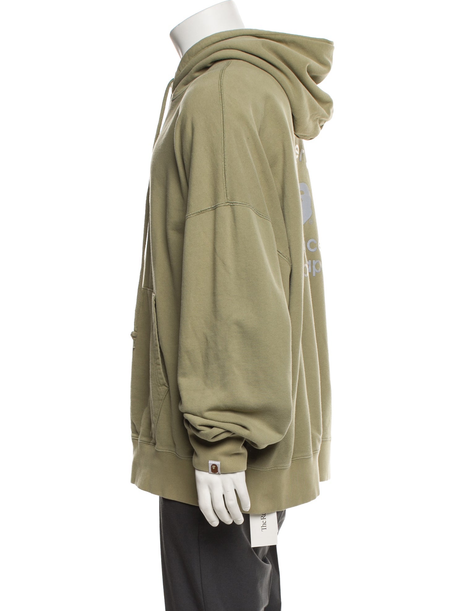 New Balance X Bape Signature Logo Graphic Print Hoodie