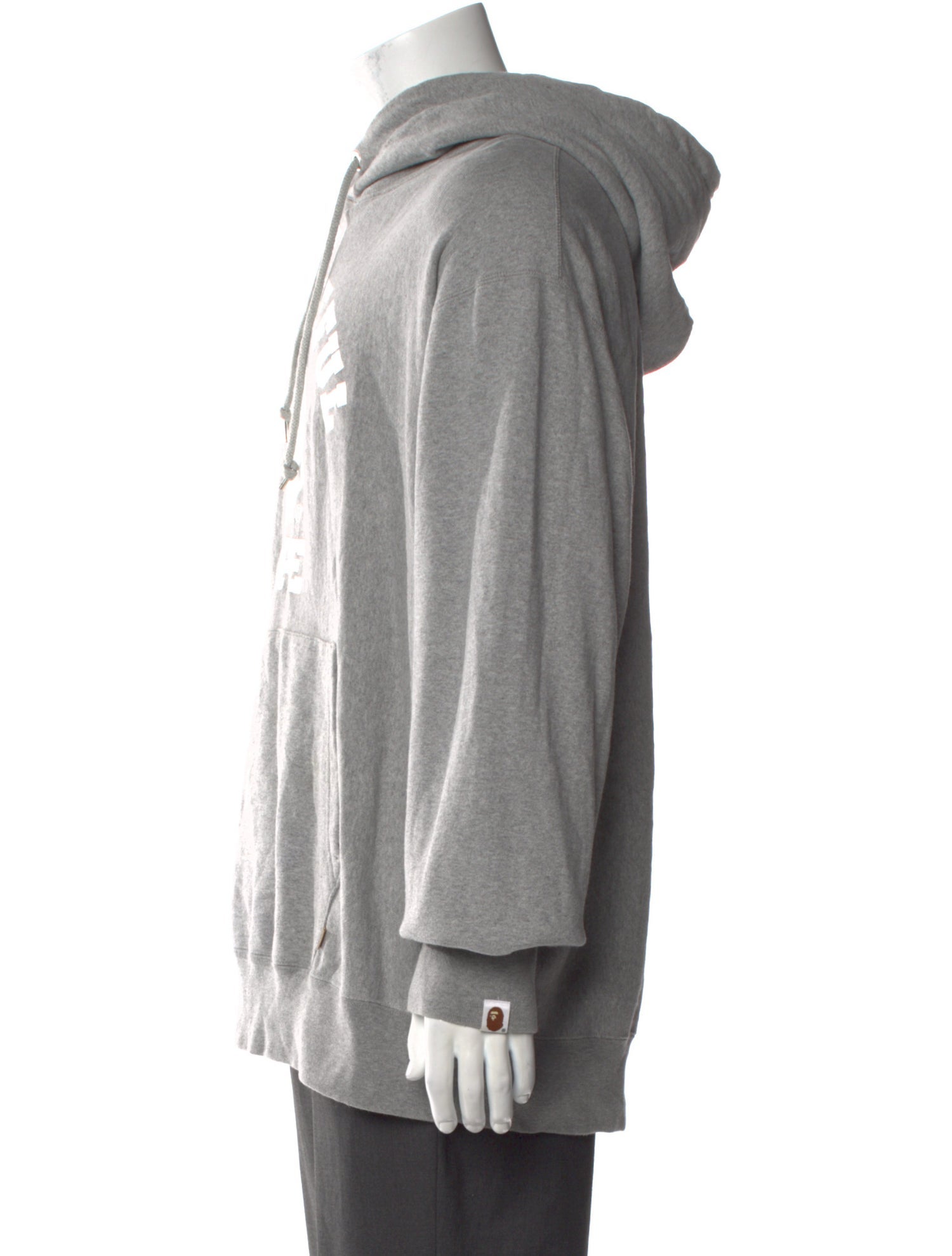 A Bathing Ape x Jjjjhound Logo Graphic Print Hoodie