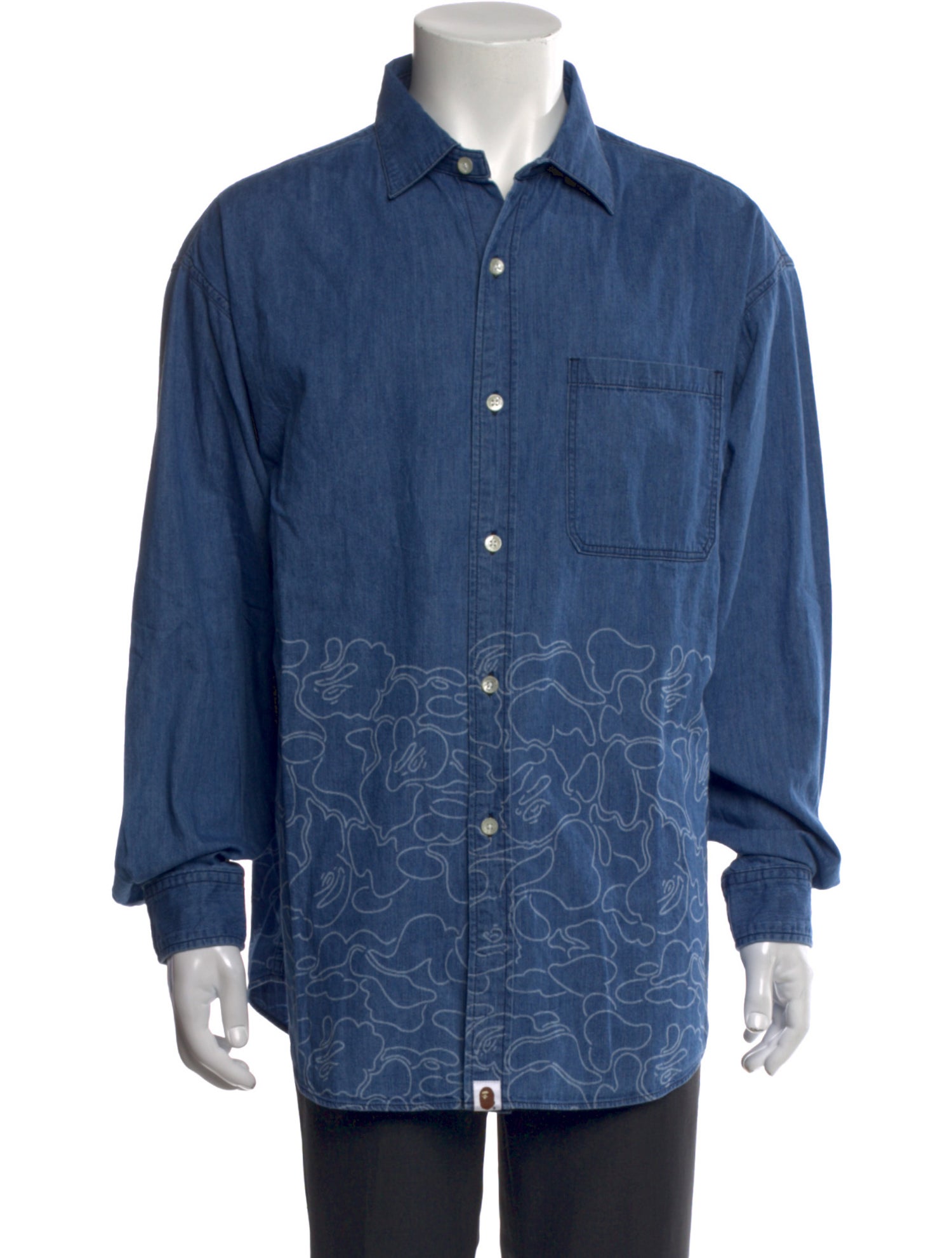 A Bathing Ape 30th Anniversary Camo Printed Shirt w/ Tags