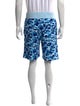 A Bathing Ape Printed Jogger Shorts