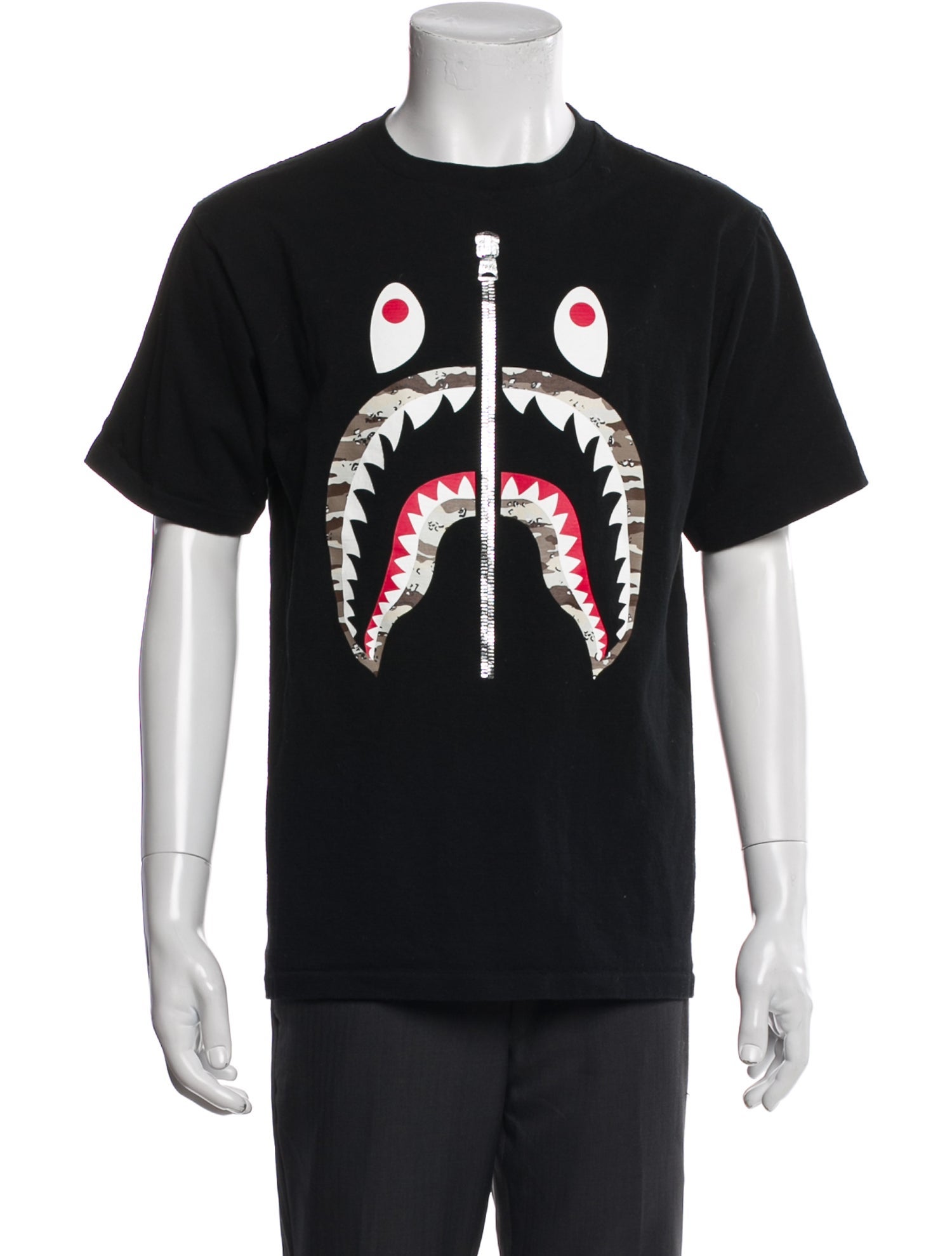 BAPE Shark Graphic Print T-Shirt