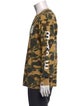 A Bathing Ape Camo Camouflage Print T-Shirt