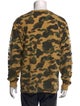 A Bathing Ape Camo Camouflage Print T-Shirt