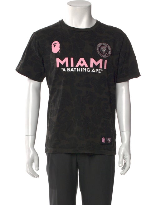 A Bathing Ape x Inter Miami CF Graphic Print T-Shirt