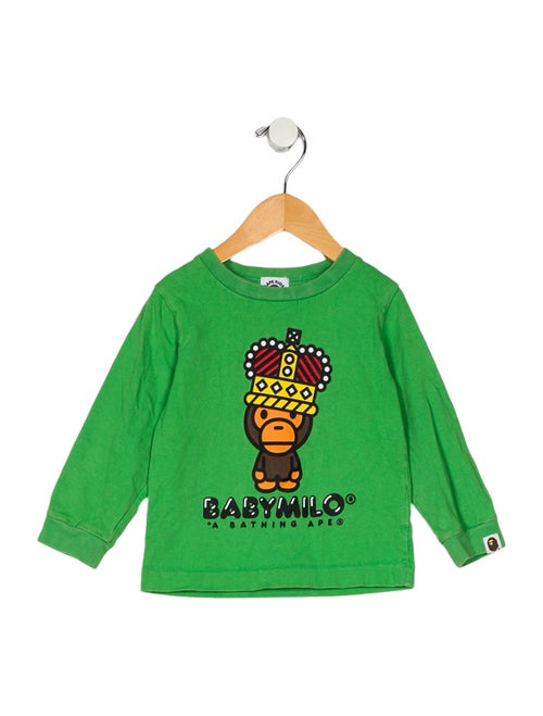 BAPE Kids Baby Milo L/S T-shirt
