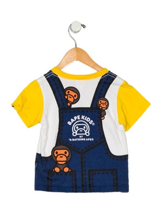 BAPE Kids Overalls t-shirt
