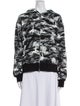 A Bathing Ape Palm Tree Camo Shark Full Zip Hoodie Printed Jacket