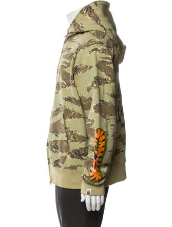 A Bathing Ape Camouflage Print Parka