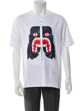 A Bathing Ape Graphic Print Crew Neck T-Shirt