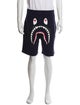 A Bathing Ape Graphic Print Jogger Shorts