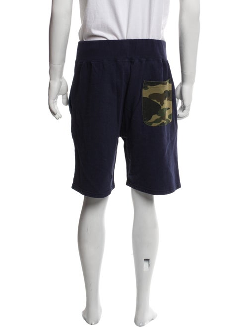 A Bathing Ape Graphic Print Jogger Shorts