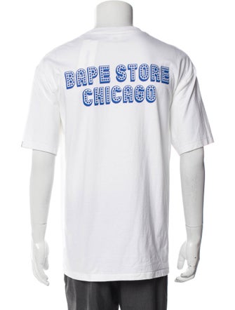 BAPE Chicago Store Exclusive Ape Head Printed T-Shirt