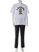A Bathing Ape College Logo Graphic Print T-Shirt