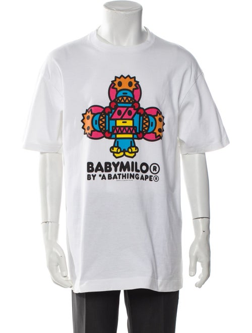 A Bathing Ape Graphic Print Crew Neck T-Shirt