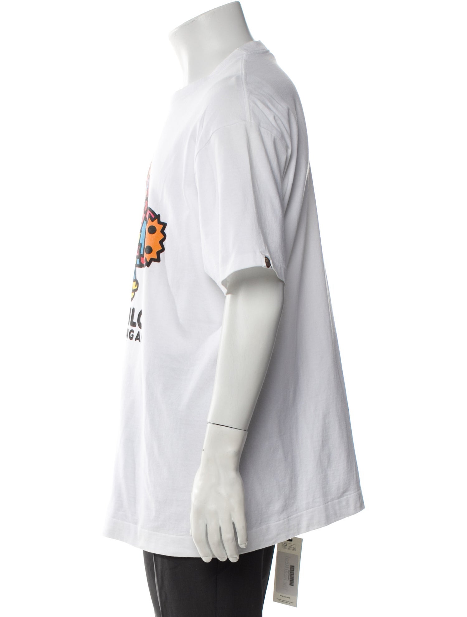 A Bathing Ape Graphic Print Crew Neck T-Shirt