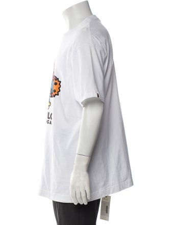 A Bathing Ape Graphic Print Crew Neck T-Shirt