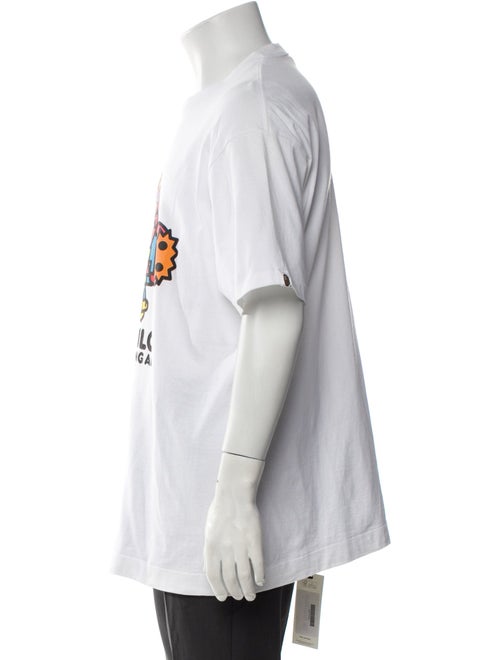 A Bathing Ape Graphic Print Crew Neck T-Shirt