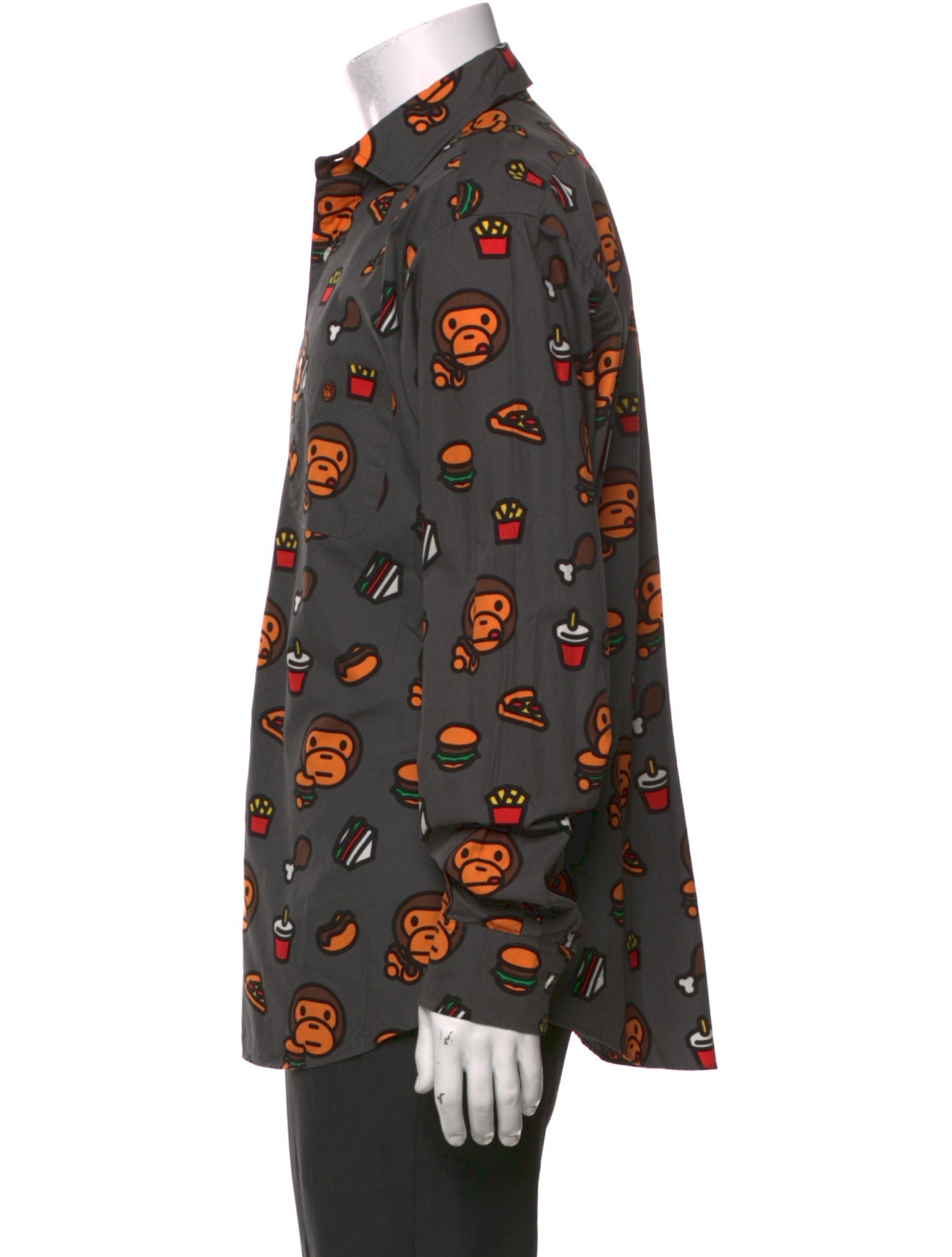 BAPE Baby Milo Junk Food Printed Shirt