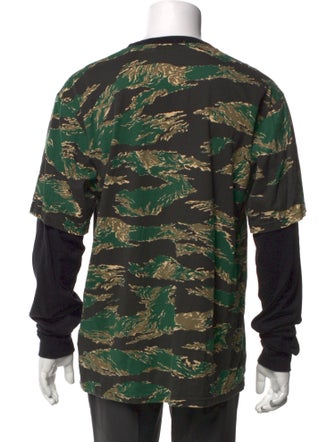 A Bathing Ape College Logo Printed T-Shirt