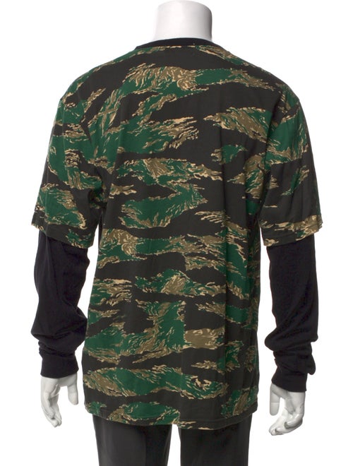 A Bathing Ape College Logo Printed T-Shirt