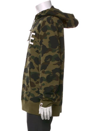 A Bathing Ape Camouflage Print Crew Neck Hoodie