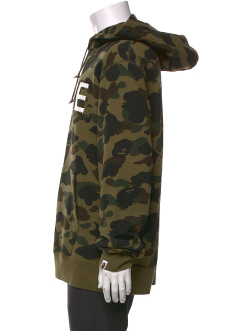 A Bathing Ape Camouflage Print Crew Neck Hoodie