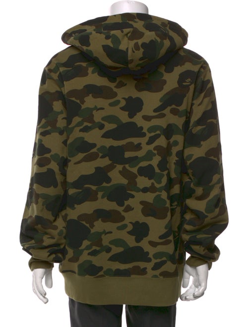 A Bathing Ape Camouflage Print Crew Neck Hoodie