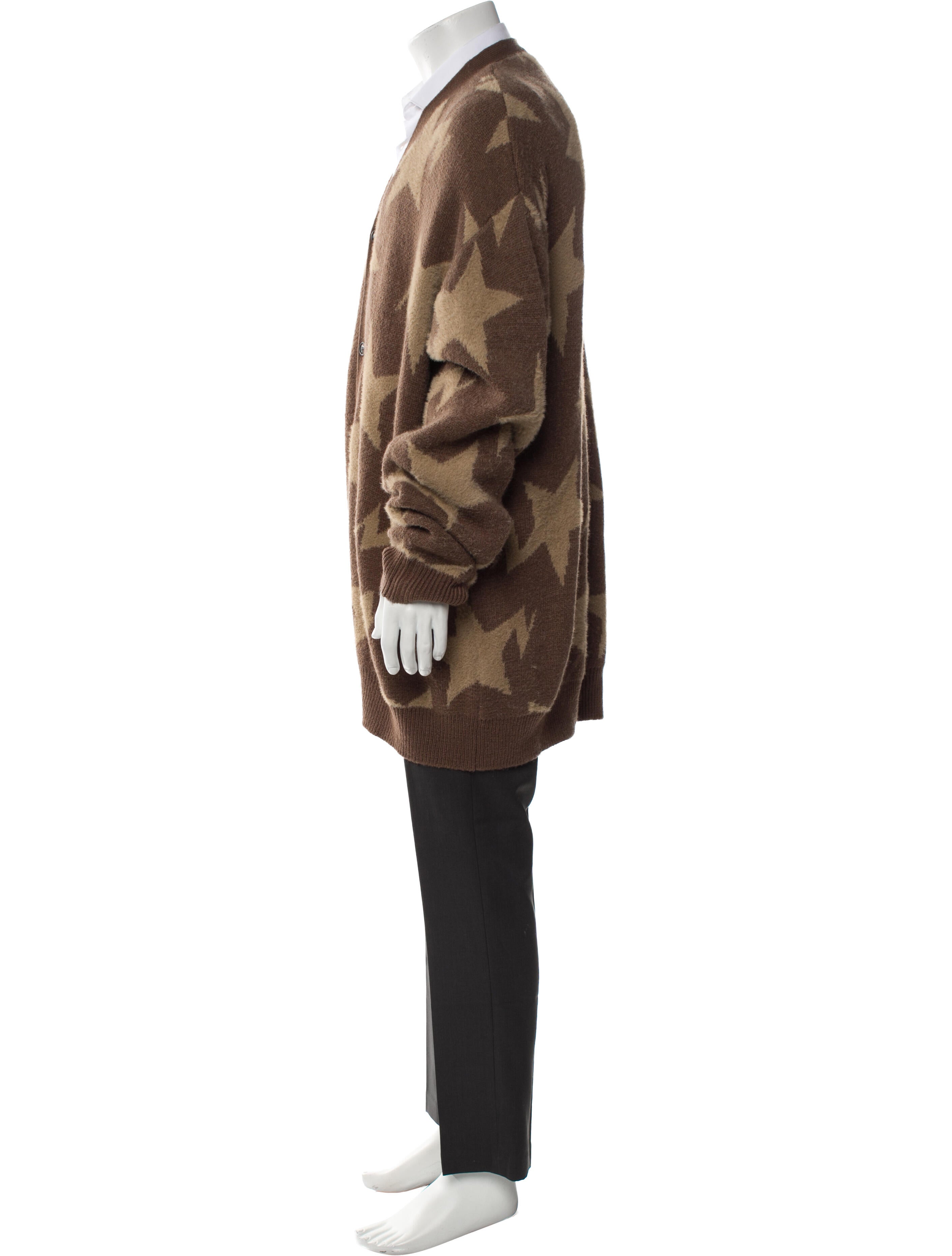 A Bathing Ape Printed V-Neck Cardigan