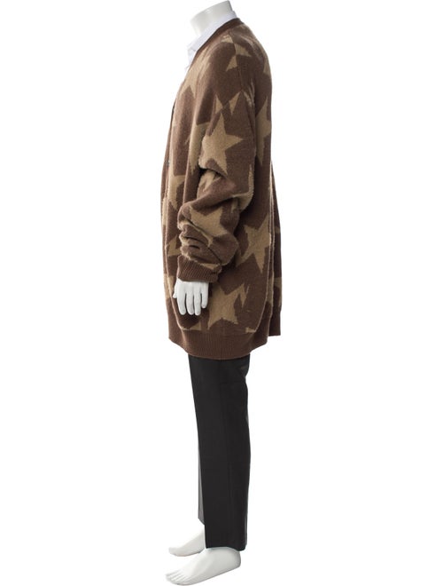 A Bathing Ape Printed V-Neck Cardigan