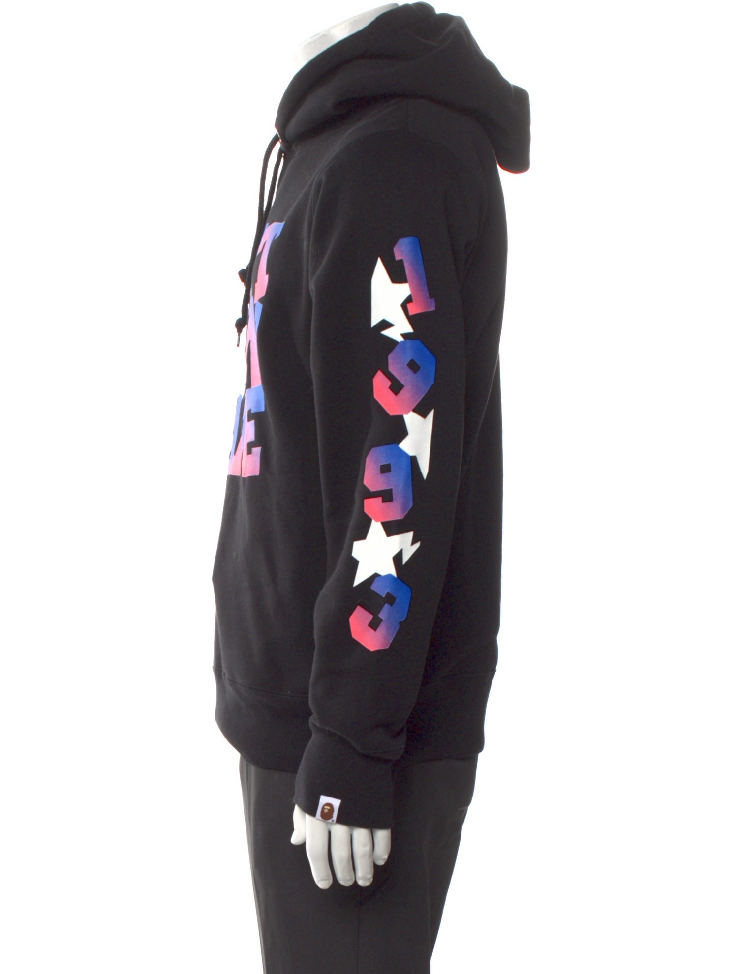 A Bathing Ape Logo Graphic Print Hoodie w/ Tags
