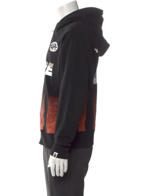 BAPE Soccer Graphic Print Hoodie
