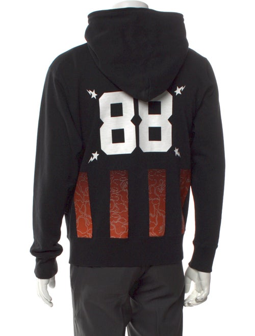 BAPE Soccer Graphic Print Hoodie