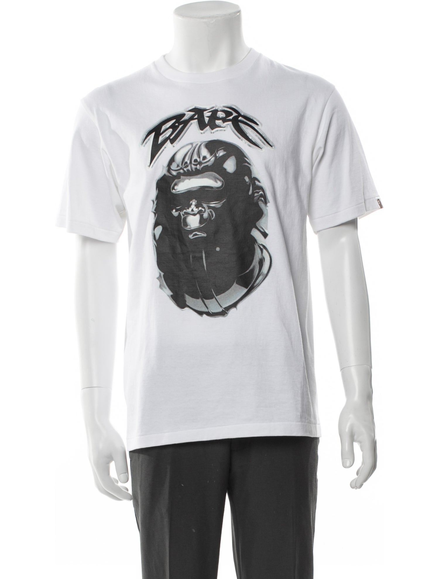 BAPE Graphic Print Crew Neck T-Shirt